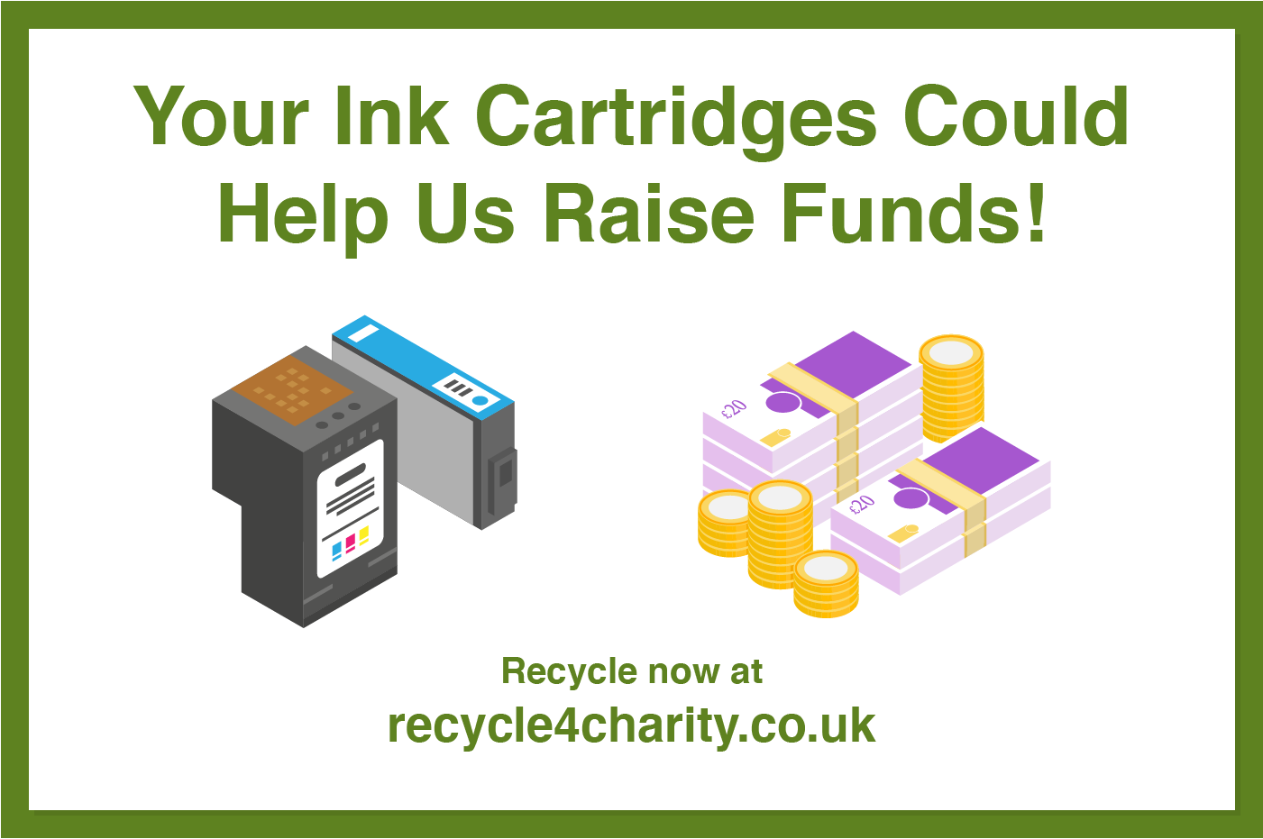 Recycle your ink cartridges for us CPRE Somerset