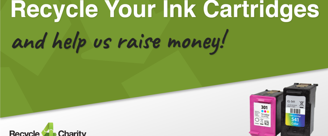 Recycle your ink cartridges and help us raise money