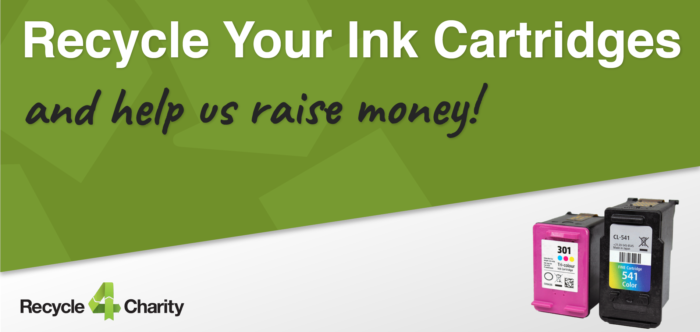 Recycle your ink cartridges and help us raise money