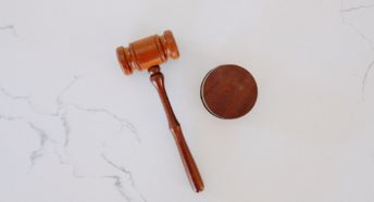 gavel and base