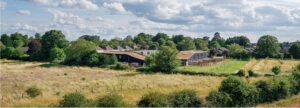 photo of housing development set in greenfields